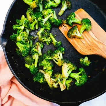 Fried broccoli