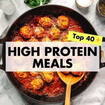 High protein meals