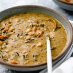 Wild Rice Soup Recipe | Instant Pot Wild Rice Soup | Wild rice mushroom soup