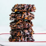 No bake chocolate oatmeal cookies