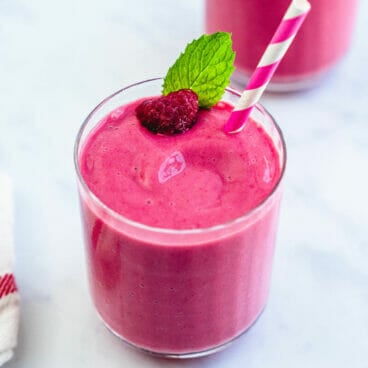 Raspberry smoothie