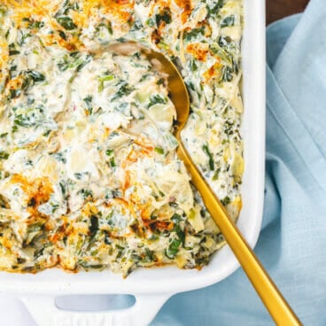 Spinach artichoke dip