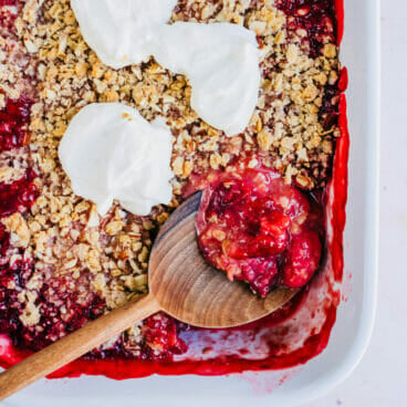 Strawberry Crumble