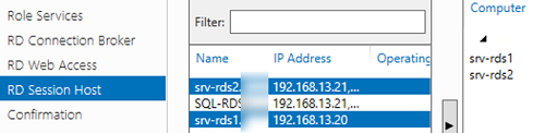 install RDS session hosts