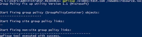 gpfixup - fix GPO bindings